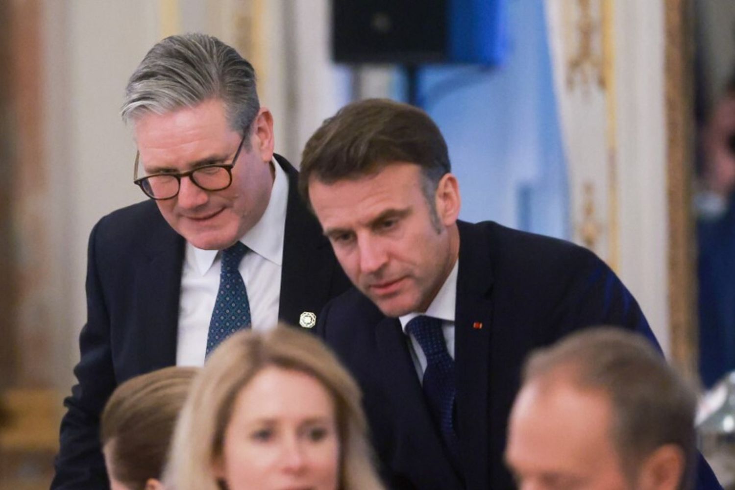 Starmer, Macron,  Kallas e Tusk