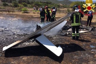 I resti di un ultraleggero