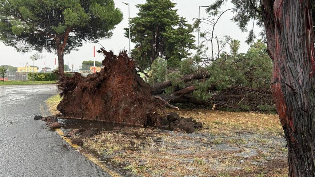 Bomba d'acqua a Frosinone. Nubifragio anche in Piemonte