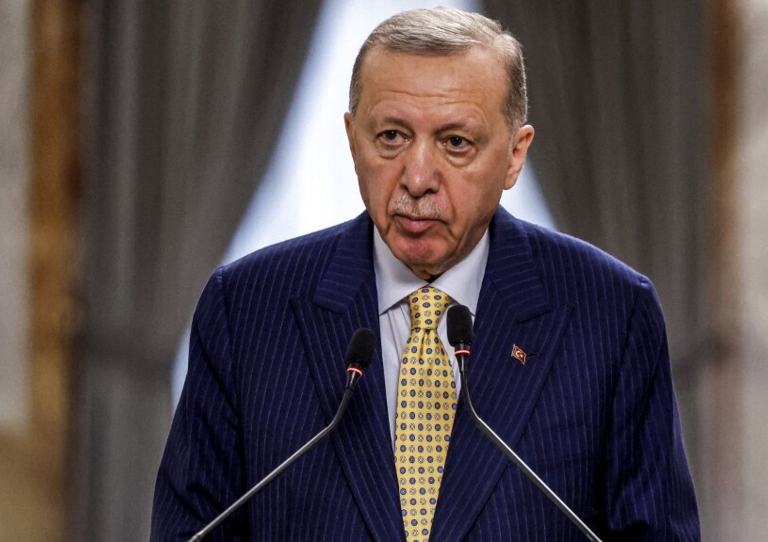 Il presidente turco, Erdogan
