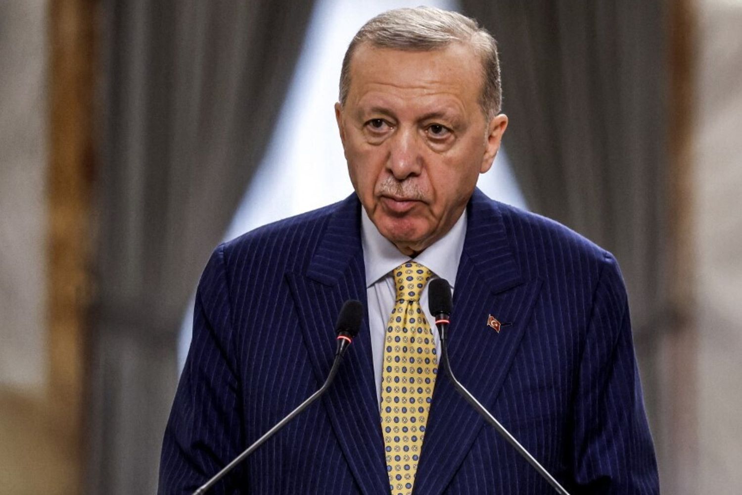 Il presidente turco, Erdogan