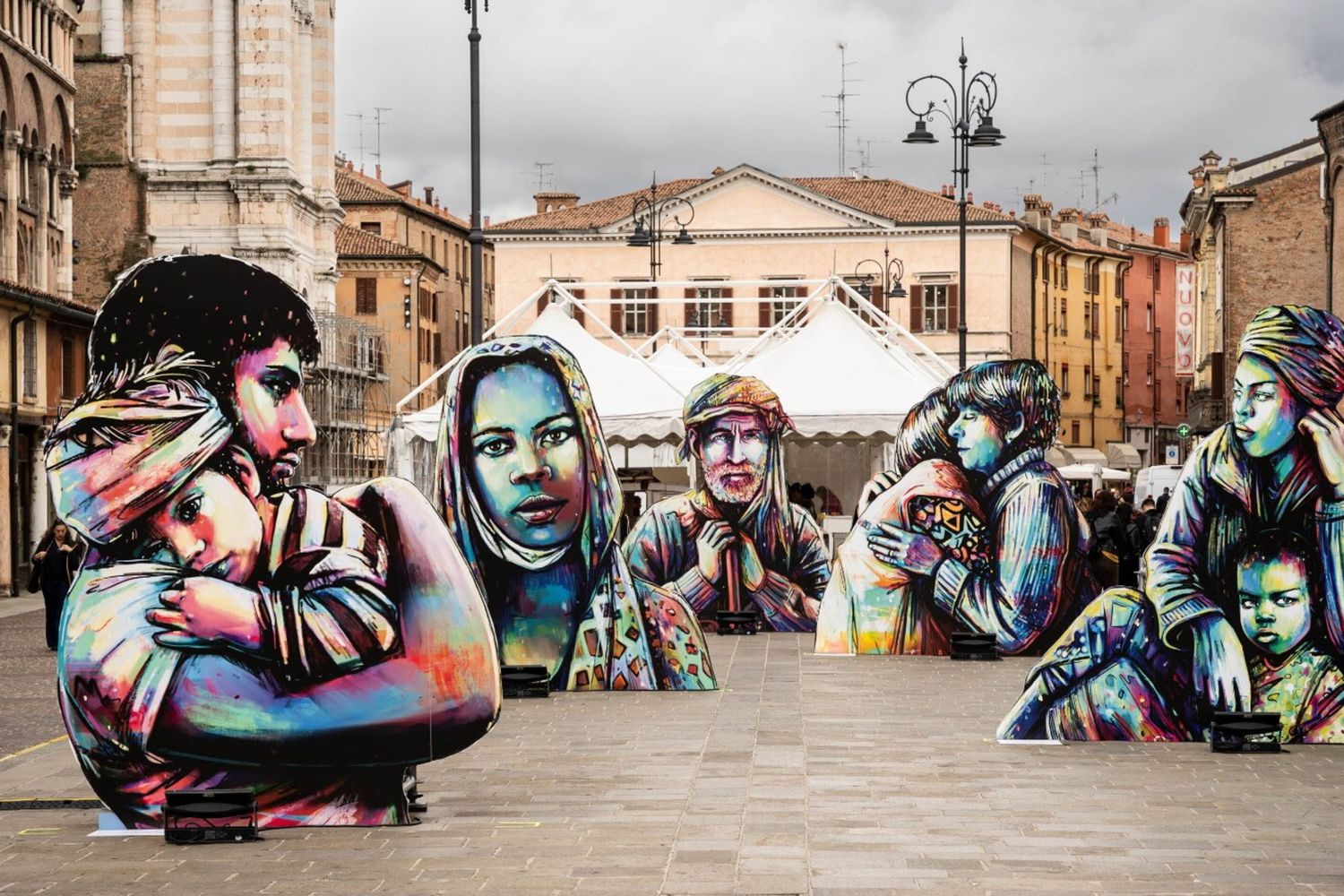 La Street Art con Medici Senza Frontiere per dare voce e volto alle vittime dei conflitti