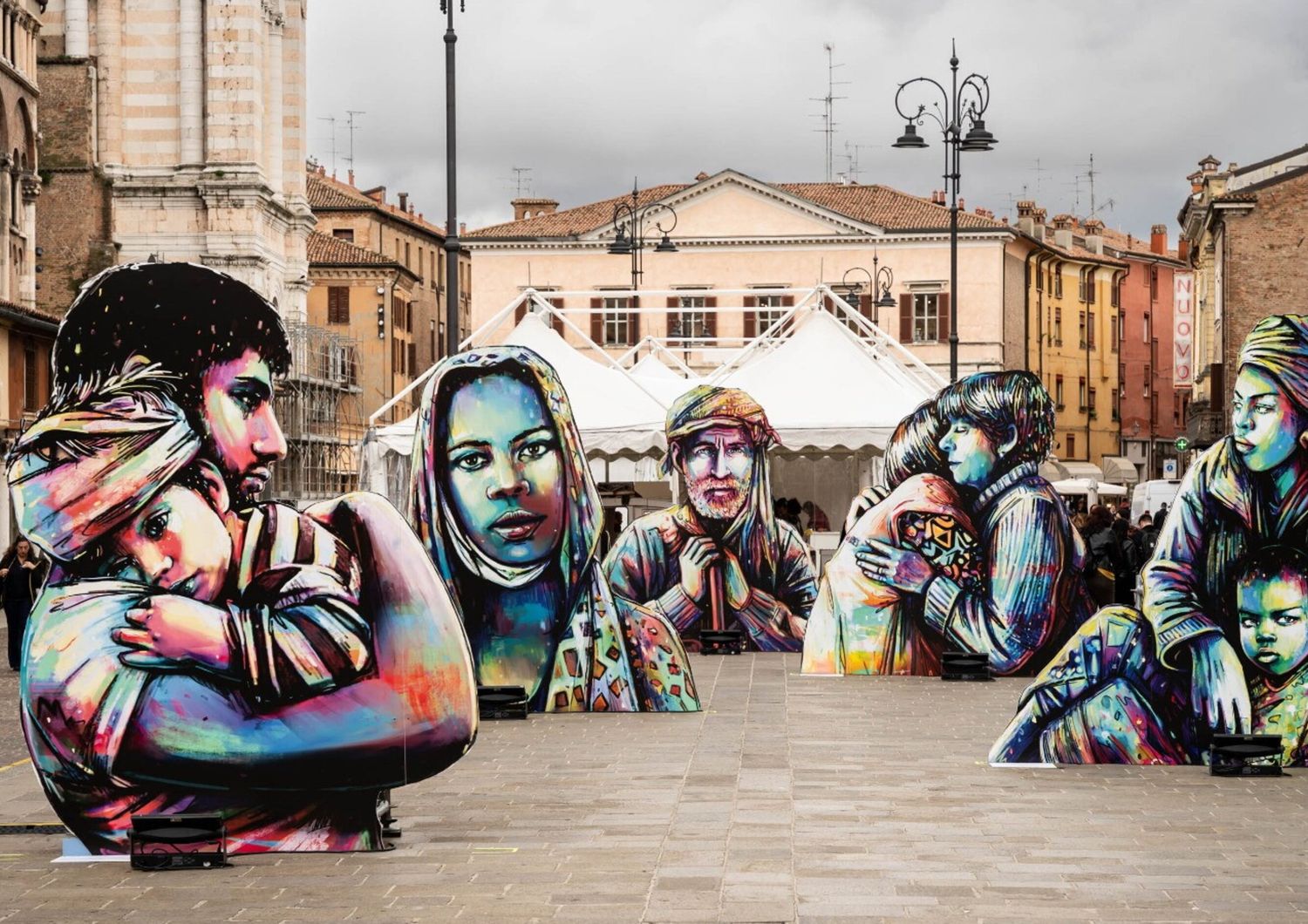 La Street Art con Medici Senza Frontiere per dare voce e volto alle vittime dei conflitti