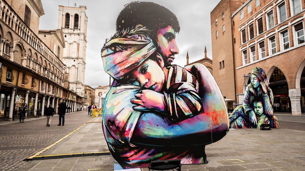 La Street Art con Medici Senza Frontiere per dare voce e volto alle vittime dei conflitti