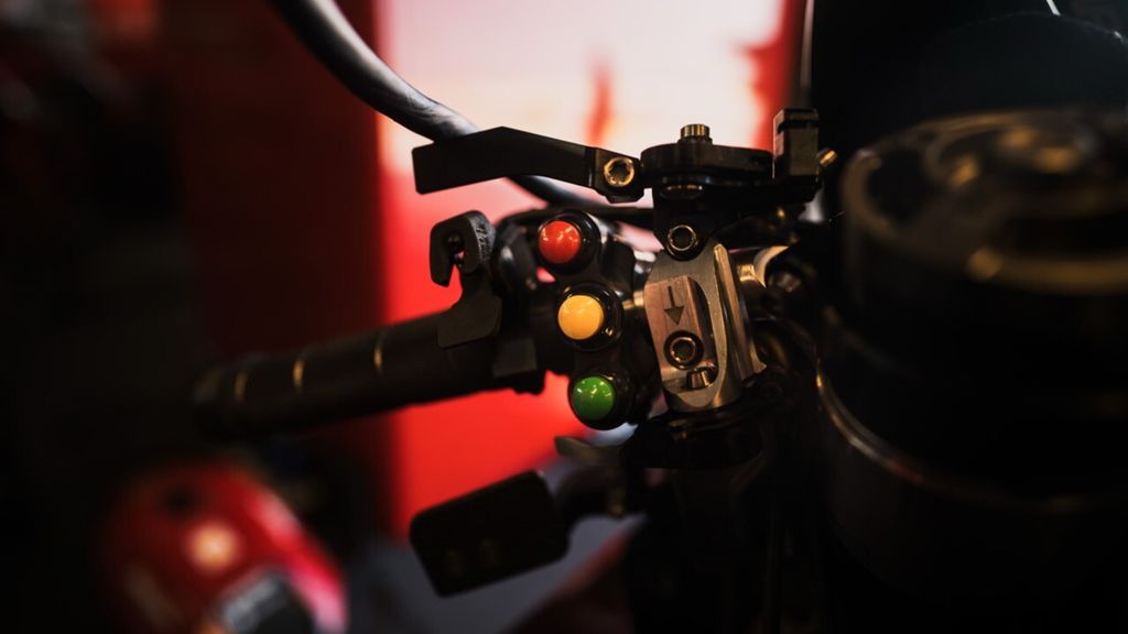 La manopola della Panigale di Pecco Bagnaia