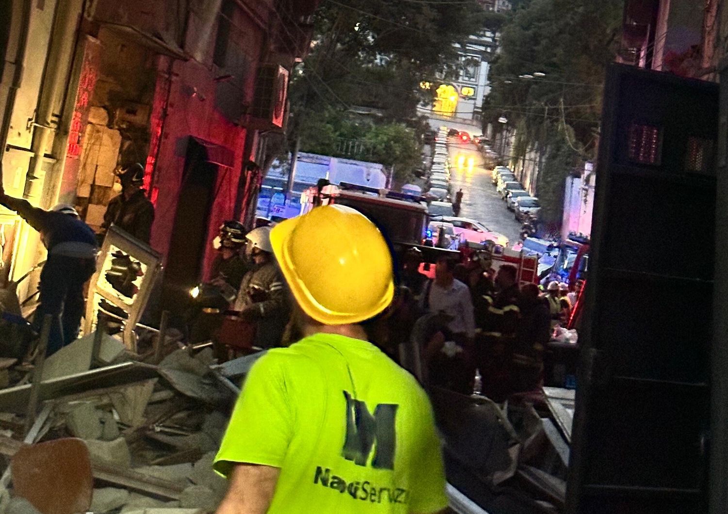 Esplosione a Napoli