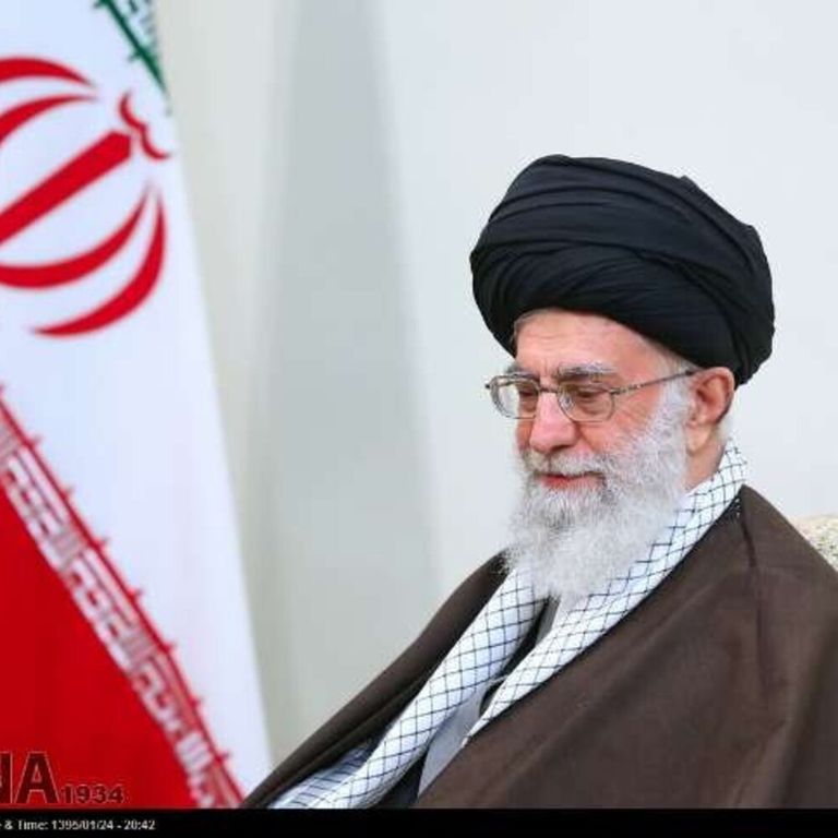 Khamenei, guida suprema della Repubblica Islamica(irna)