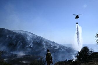 Vasto incendio vicino ad Atene, paura nelle località balneari di Palaia Fokaia e Thymari