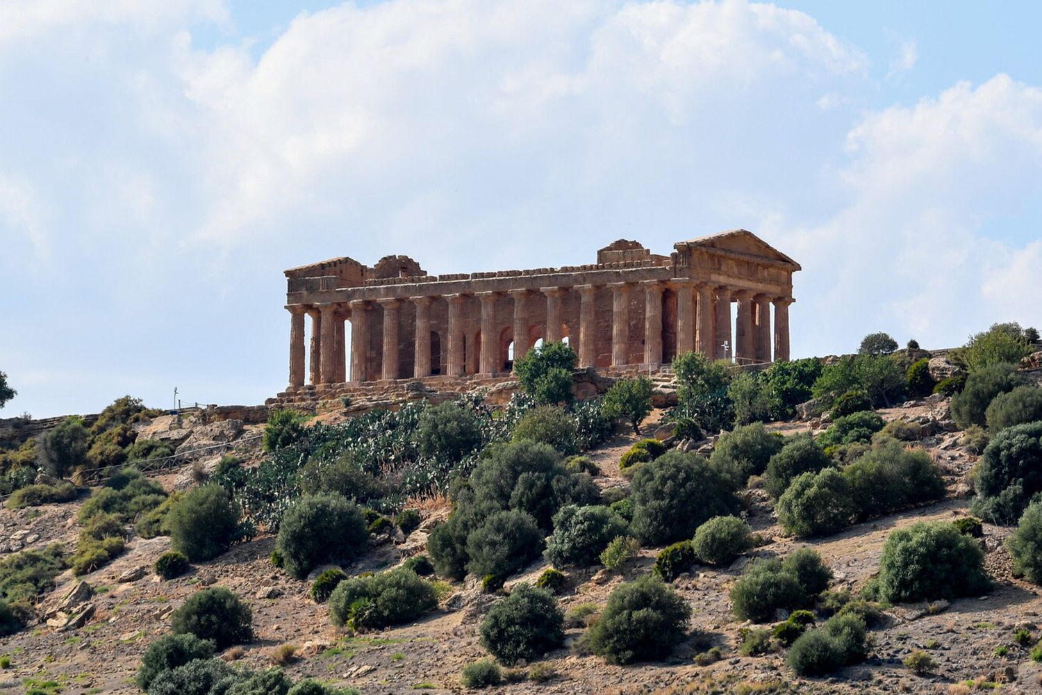 La Valle dei Templi in Sicilia&nbsp;