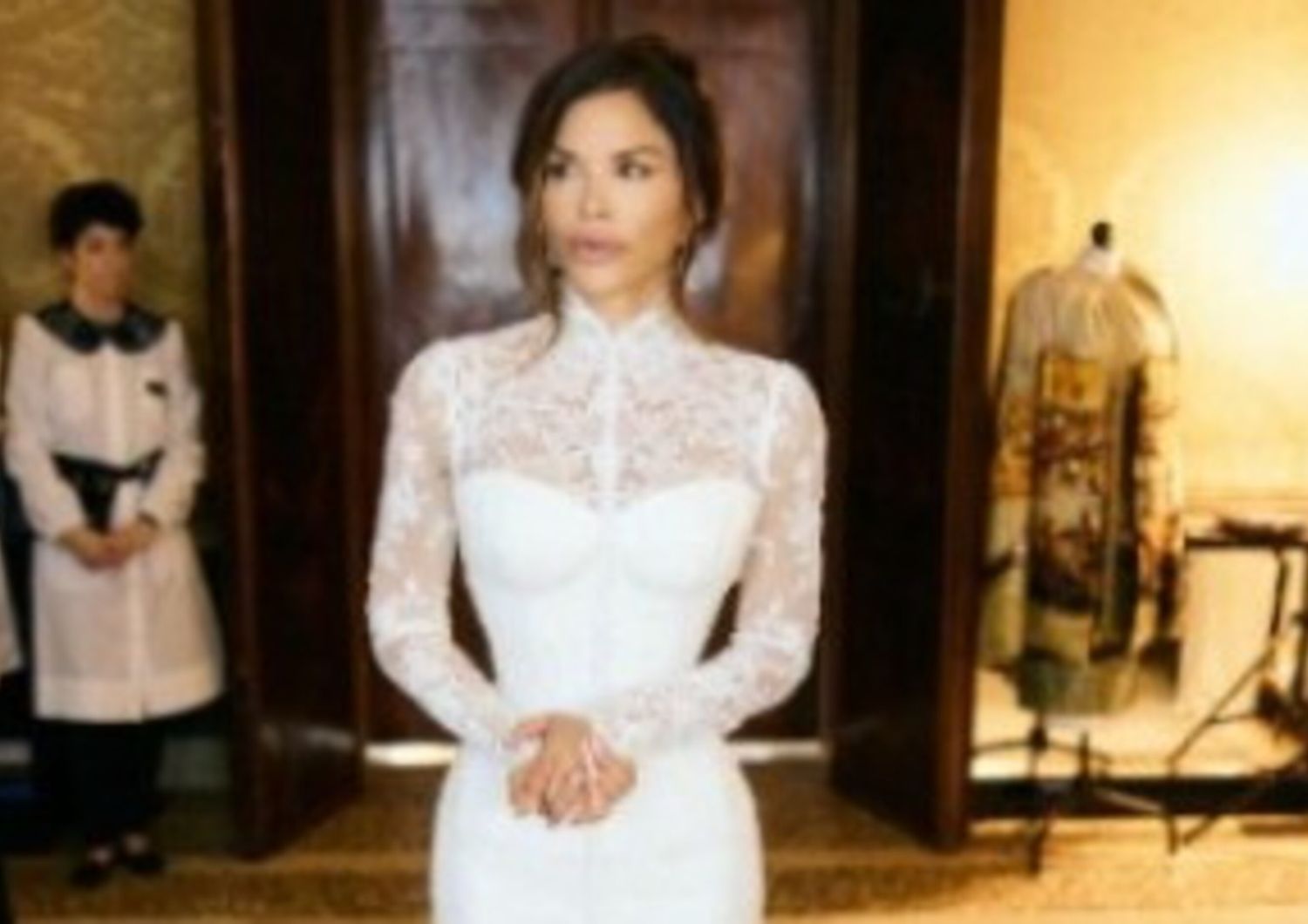 lauren sanchez abito dolce gabbana mi sento una principessa