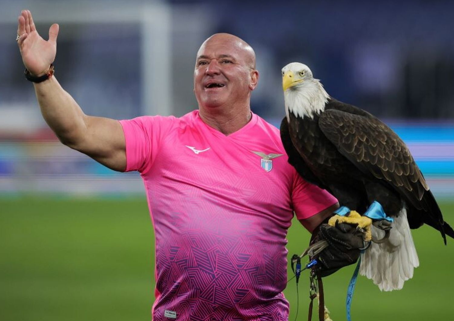 Falconiere addestratore Juan Bernabe'