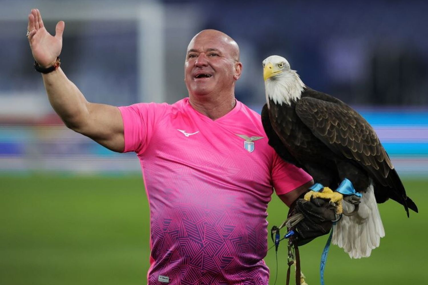 Falconiere addestratore Juan Bernabe'