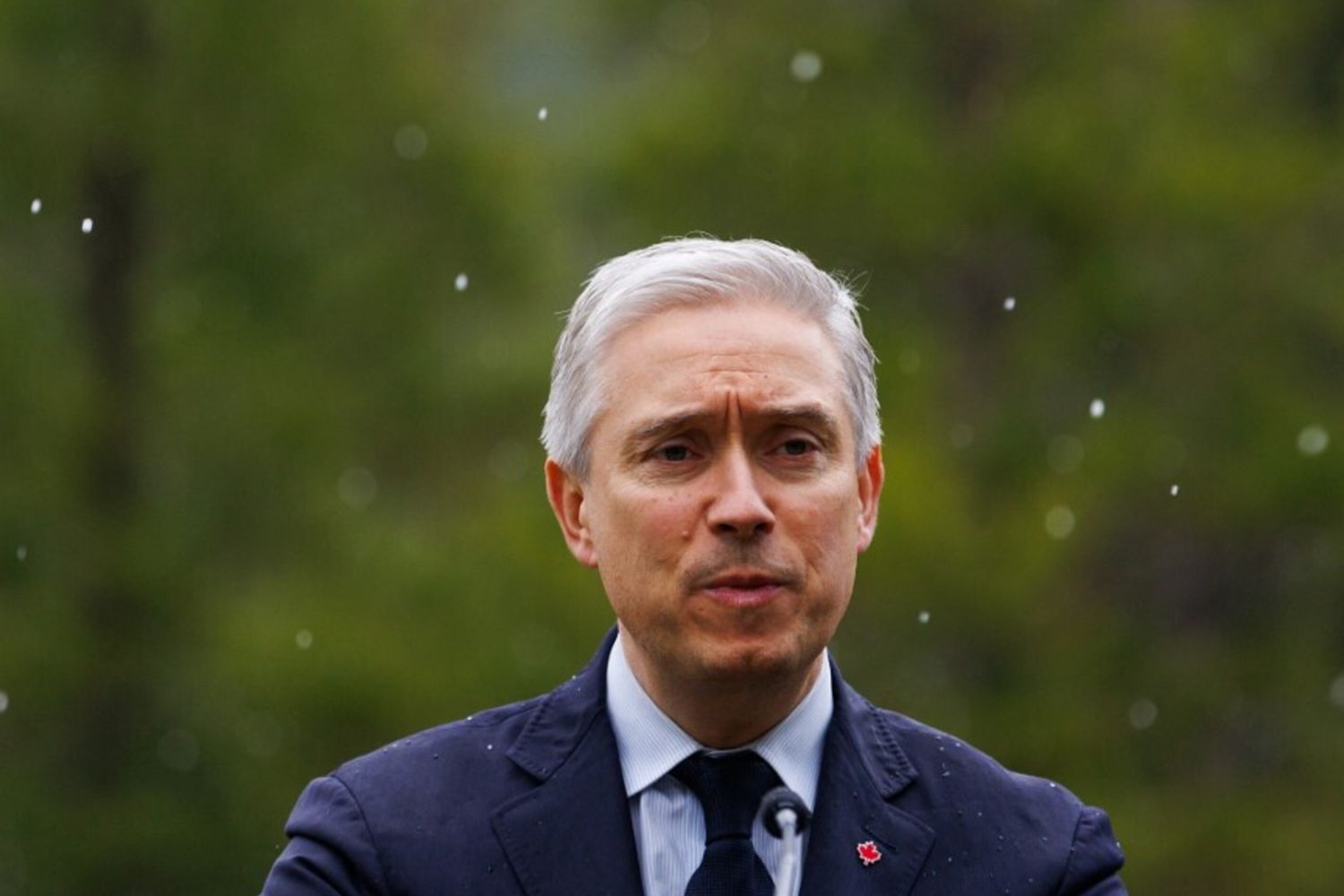 Il Ministro delle Finanze canadese François-Philippe Champagne