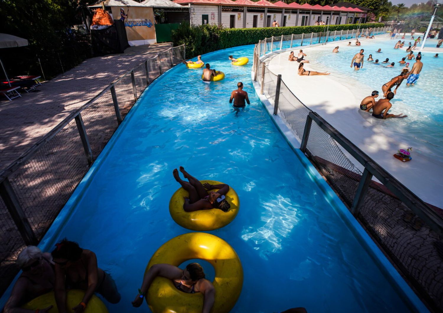 Parco acquatico - IMMAGINE DI REPERTORIO