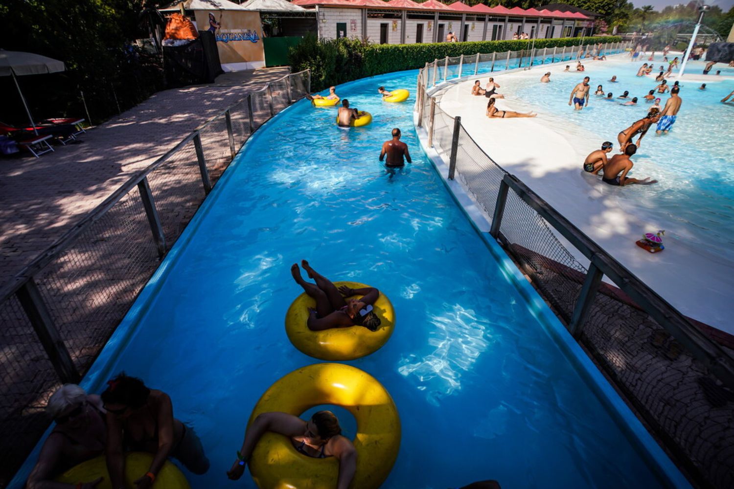 Parco acquatico - IMMAGINE DI REPERTORIO