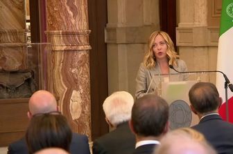 Giorgia Meloni, nel suo intervento alla Camera durante la cerimonia in memoria di Paolo Borsellino