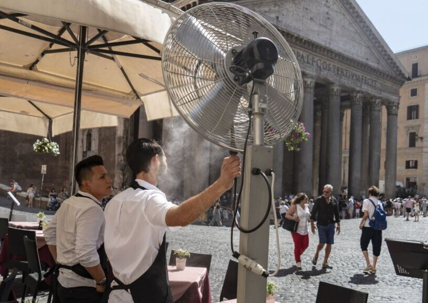 Caldo a Roma