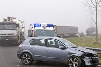 Un incidente d'auto