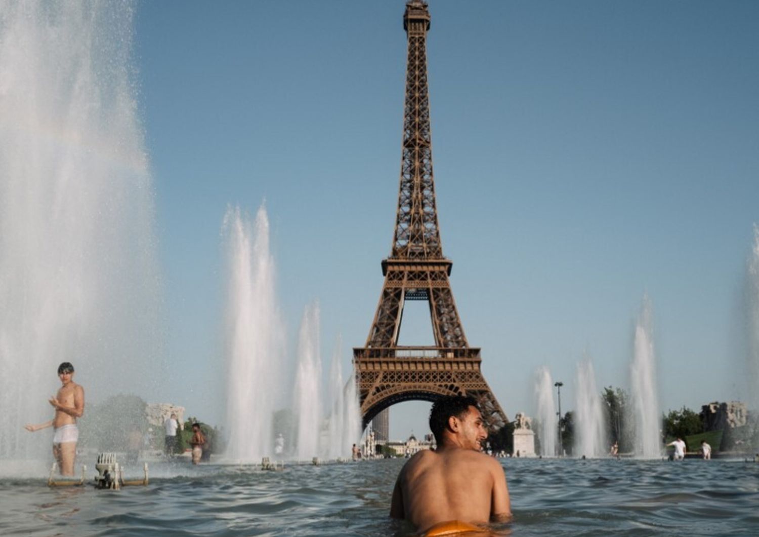 Caldo torrido in Francia