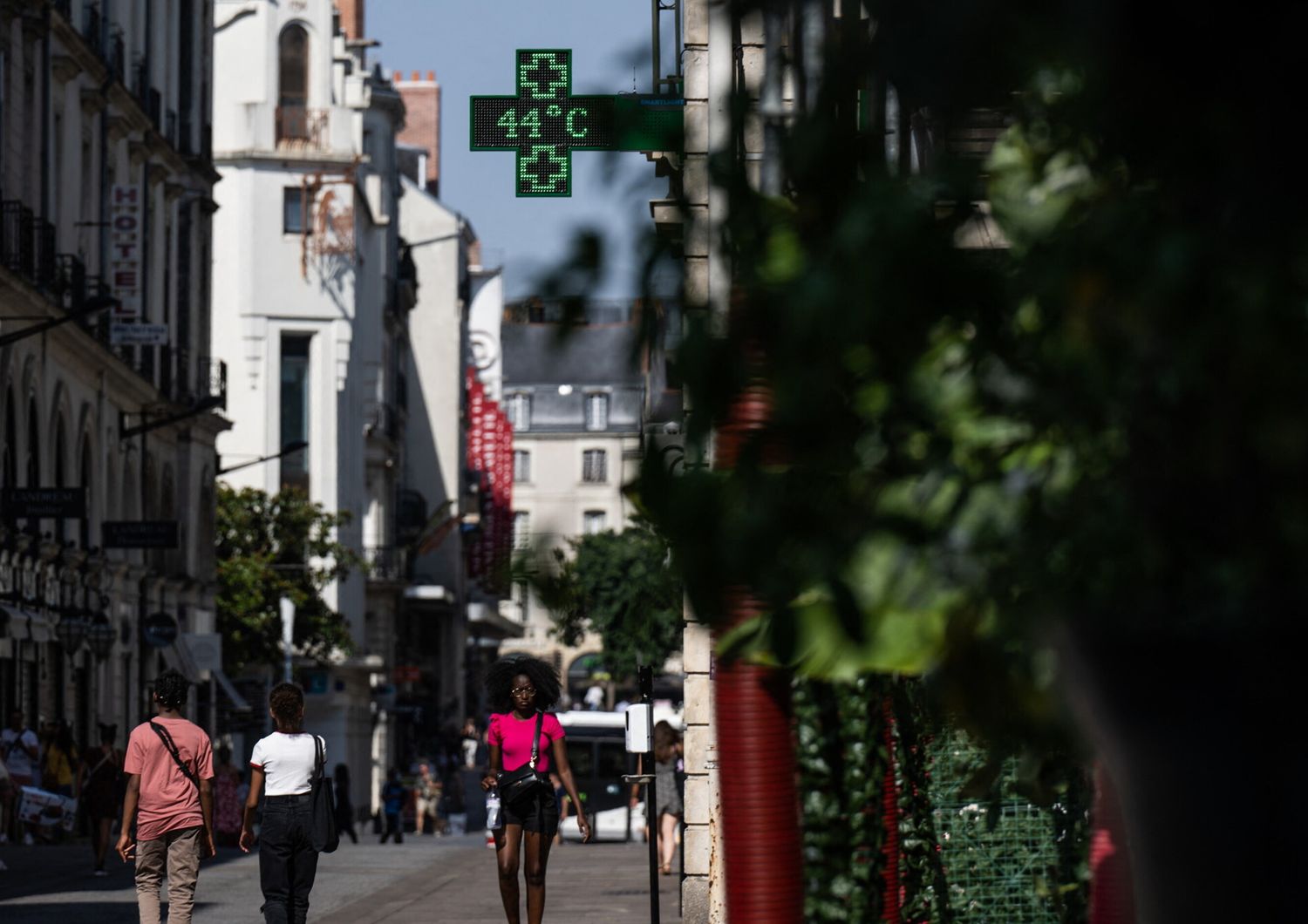 Caldo record oltre i 40 gradi a Nantes&nbsp;