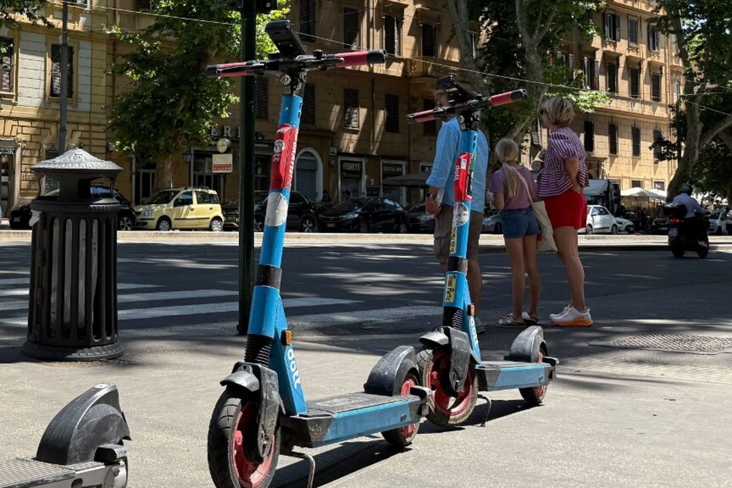 Monopattini elettrici a Roma