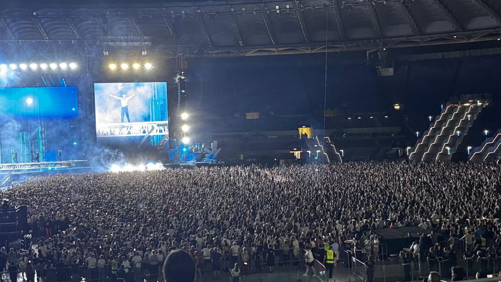 Marco Mengoni all'Olimpico