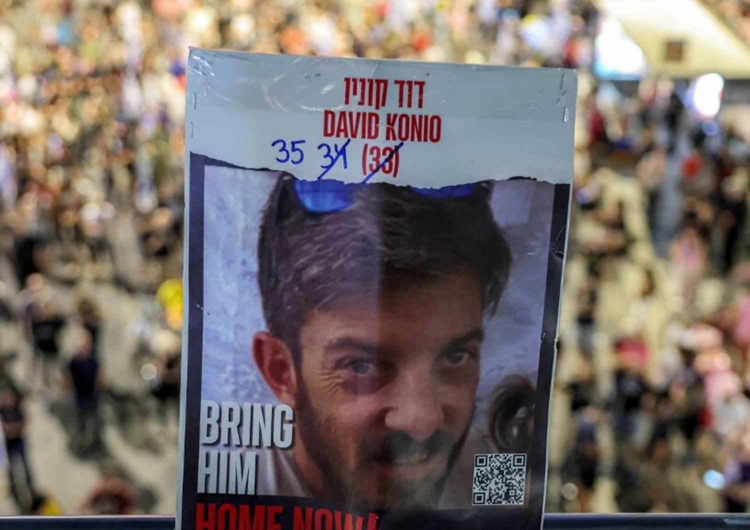 pressing famiglie ostaggi israele gaza liberazione