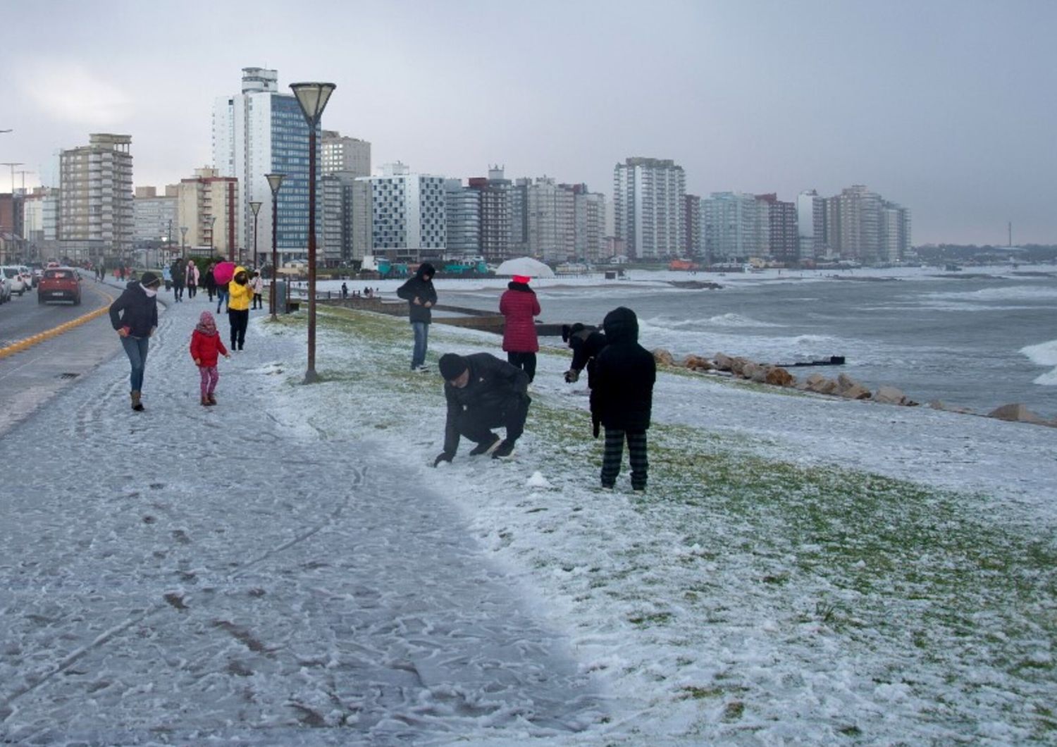 Neve d'estate a Buenos Aires