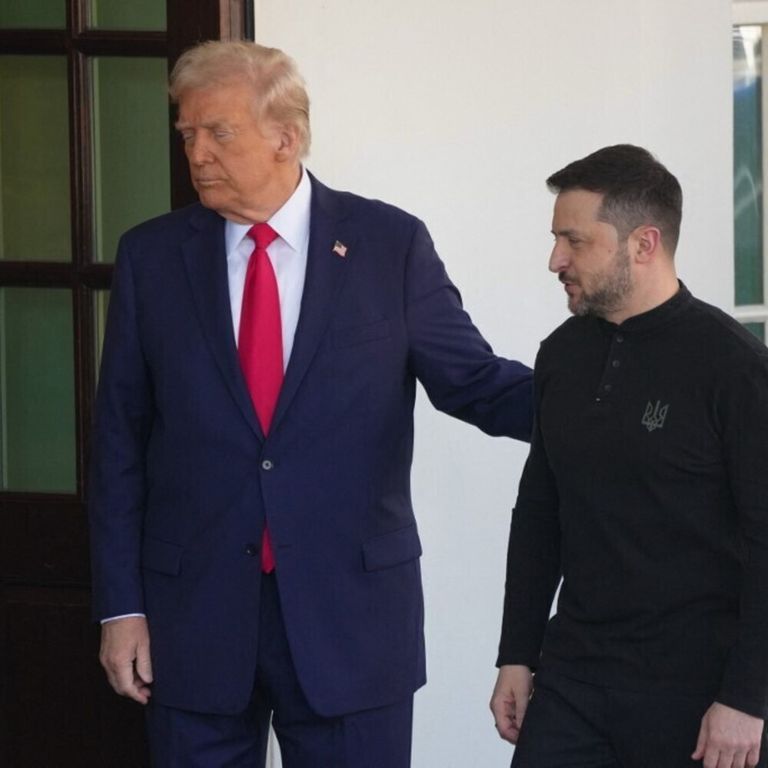 Trump saluta Zelensky