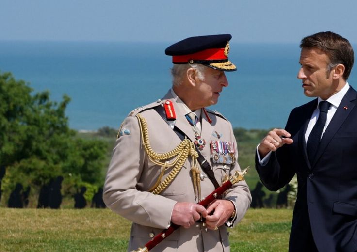 Carlo III e Macron