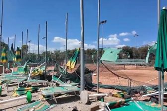 Ecco come l'esplosione del distributore Gpl a Roma ha ridotto la polisportiva Villa De Sanctis [VIDEO]