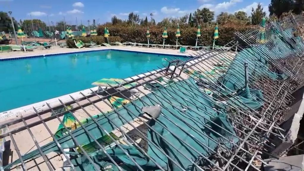 Ecco come l'esplosione del distributore Gpl a Roma ha ridotto la polisportiva Villa De Sanctis [VIDEO]