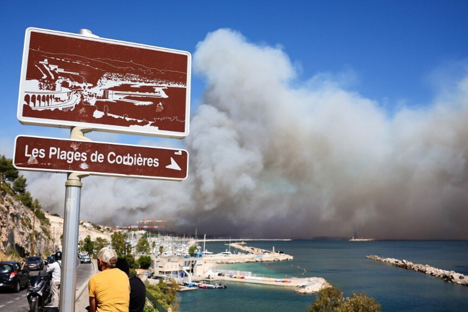 Incendio a Marsiglia