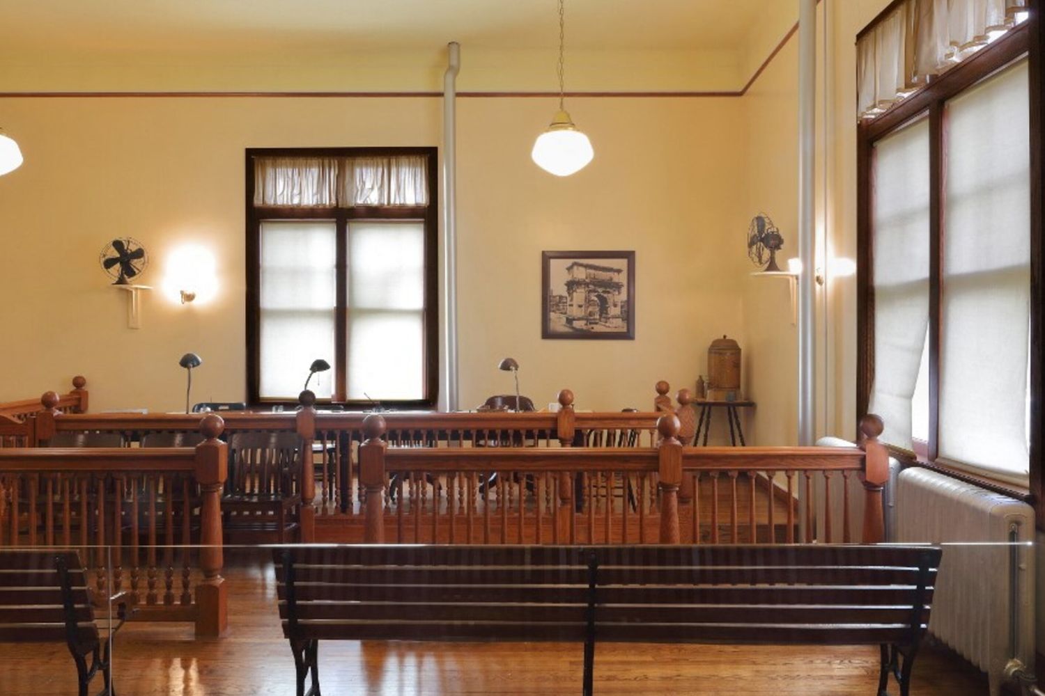 Aula del tribunale Usa