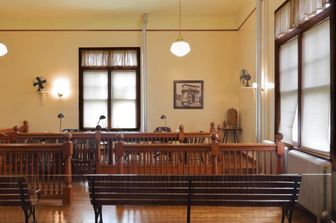 Aula del tribunale Usa