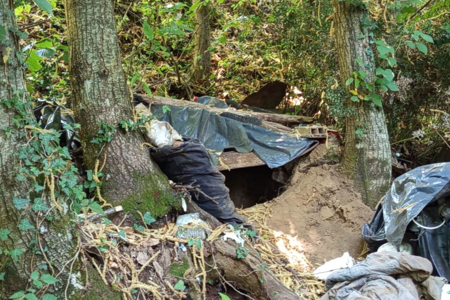 Impiccato ai Castelli Romani