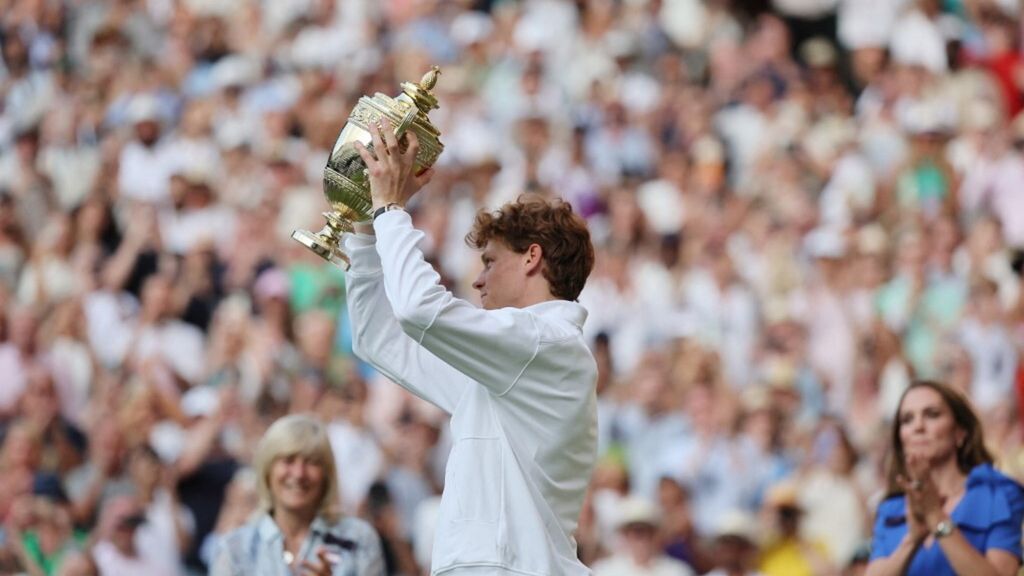 Sinner re di Wimbledon