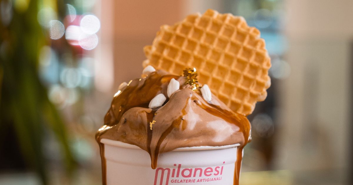 Il gelato che vuole omaggiare i Giochi invernali di Milano Cortina
