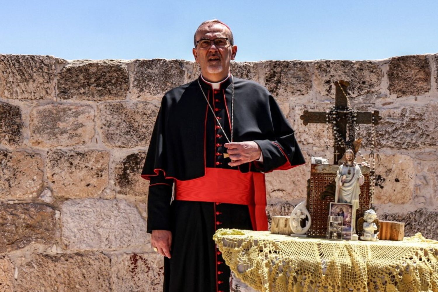 Il Cardinale Pierbattista Pizzaballa