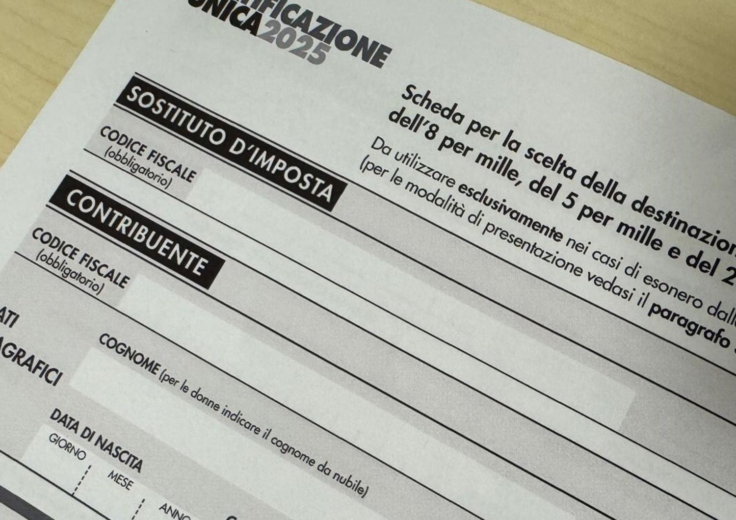 Scelta 8 per mille
