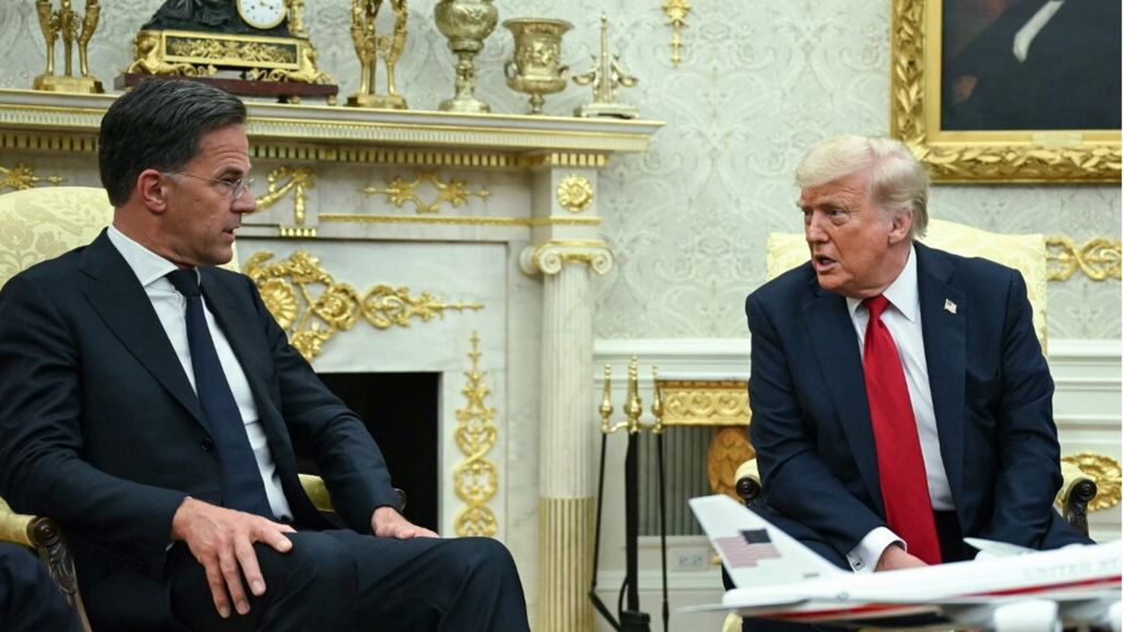 Donald Trump e Mark Rutte