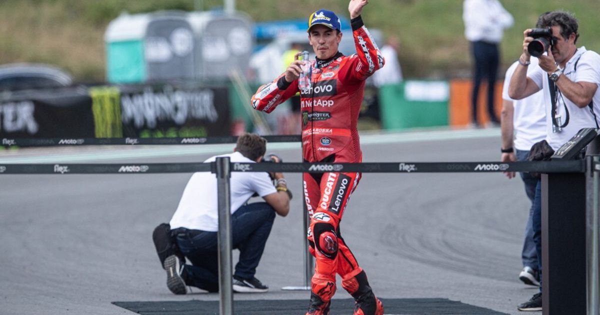 marc marquez vince il gp della repubblica ceca quarto bagnaia