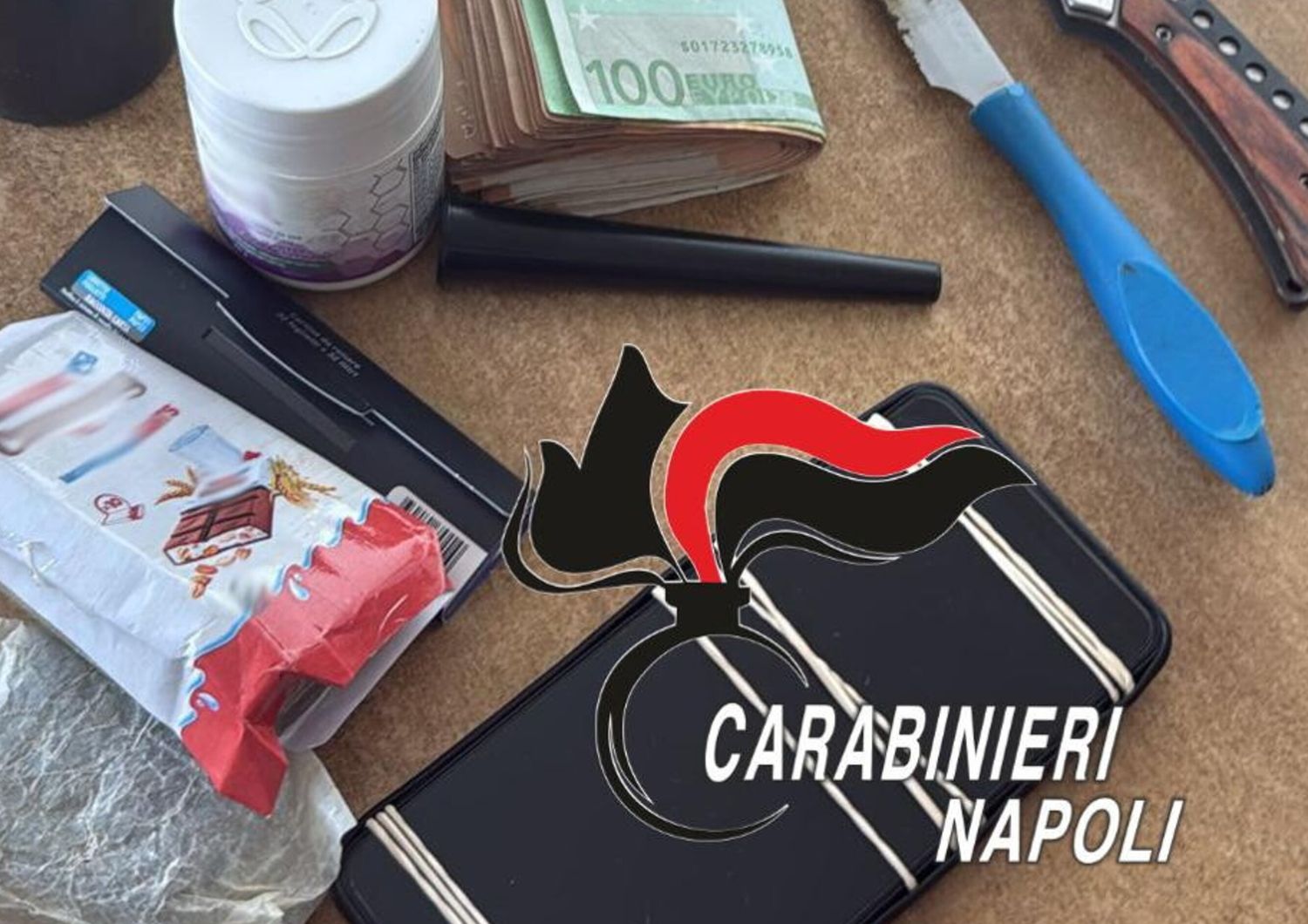 Droga nelle merendine a Capri