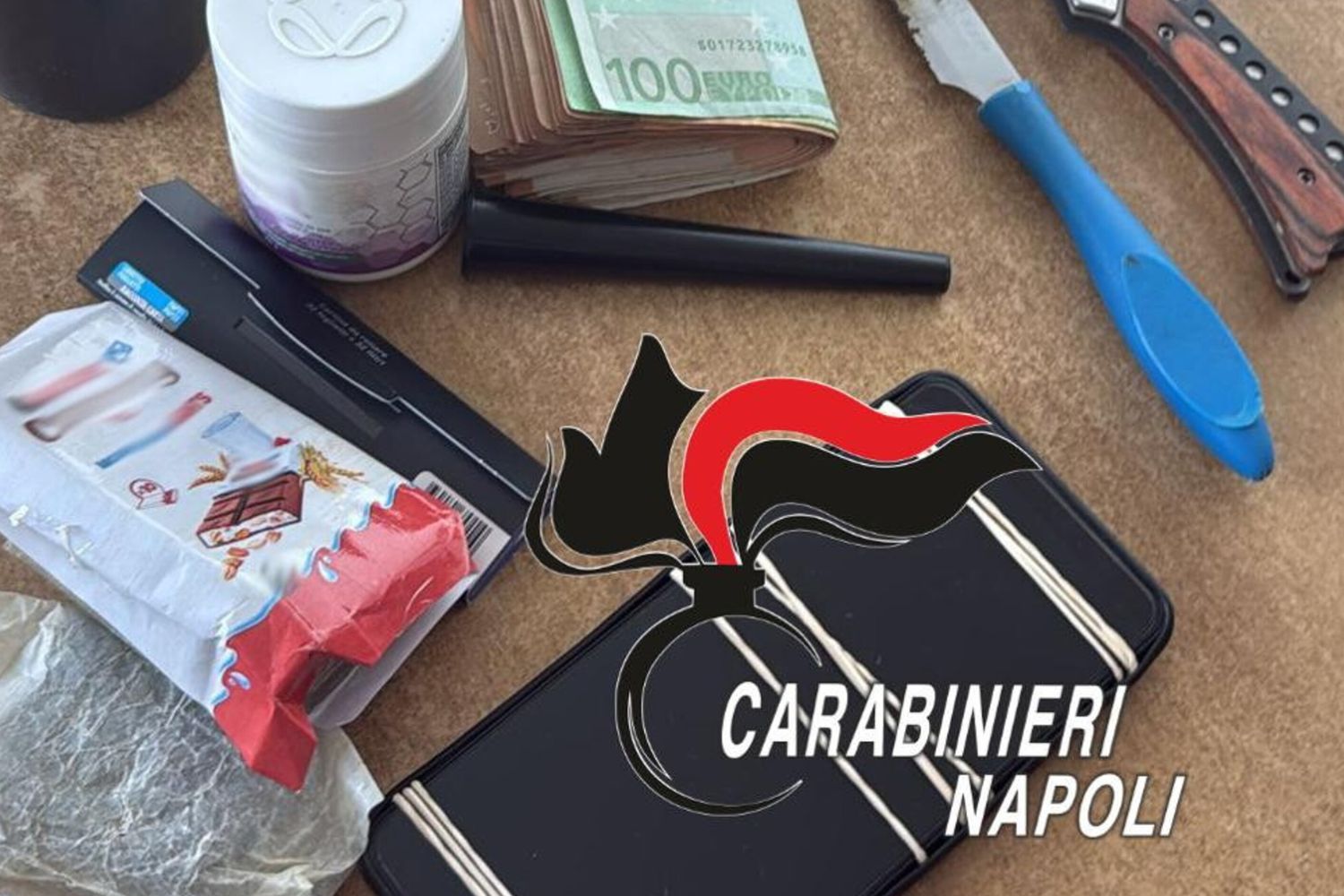 Droga nelle merendine a Capri
