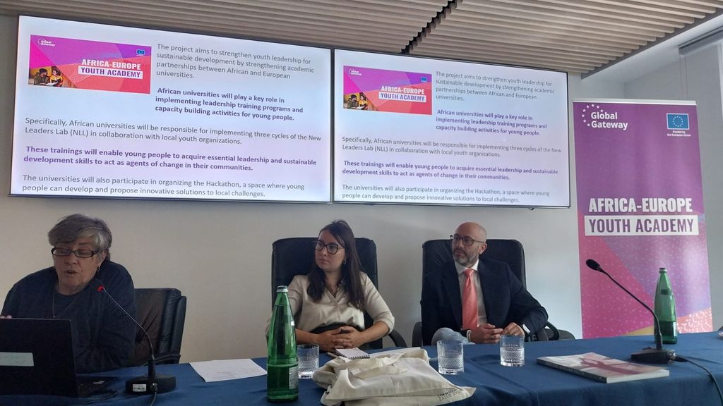 Inaugurazione della sede italiana dell'Accademia Giovanile Africa-Europa (AEYA)