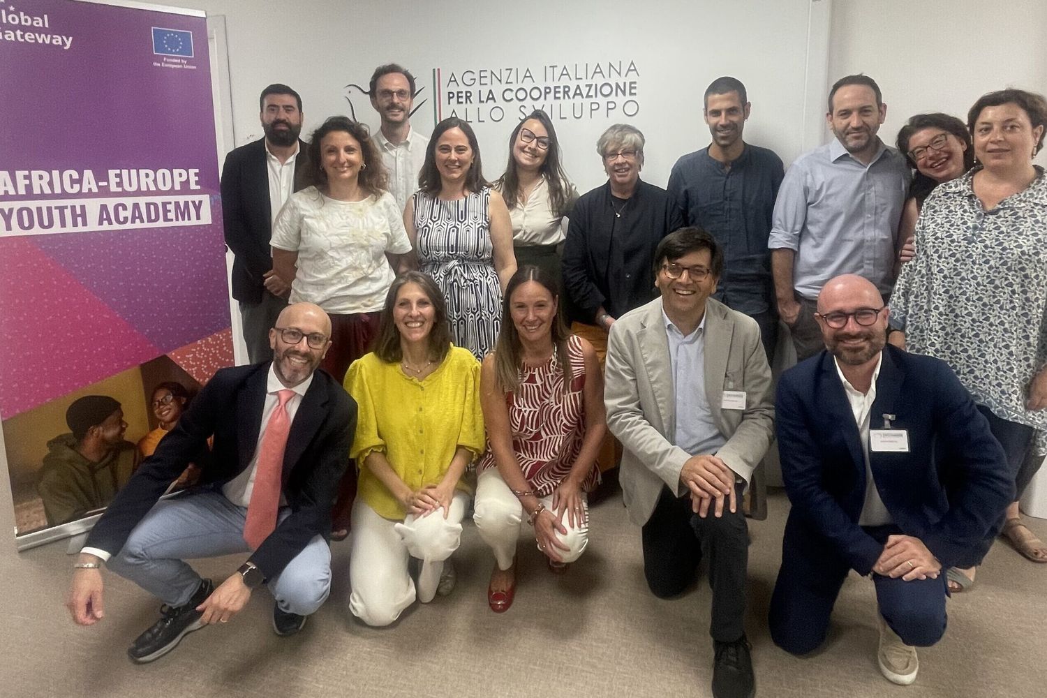 Inauguration de l’unité italienne de l’Académie de la Jeunesse Afrique-Europe (AEYA)