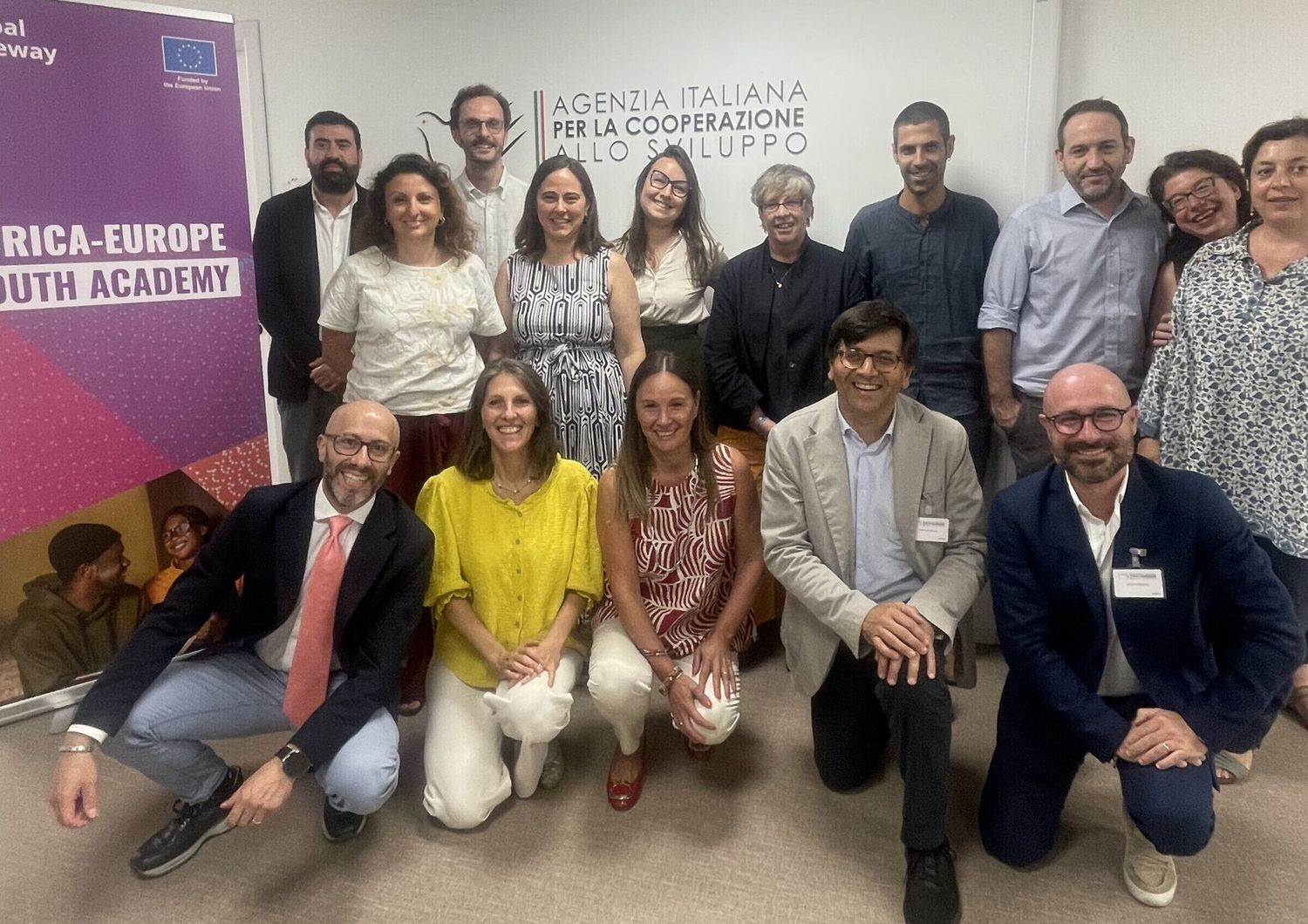 Inaugurazione della sede italiana dell'Accademia Giovanile Africa-Europa (AEYA)