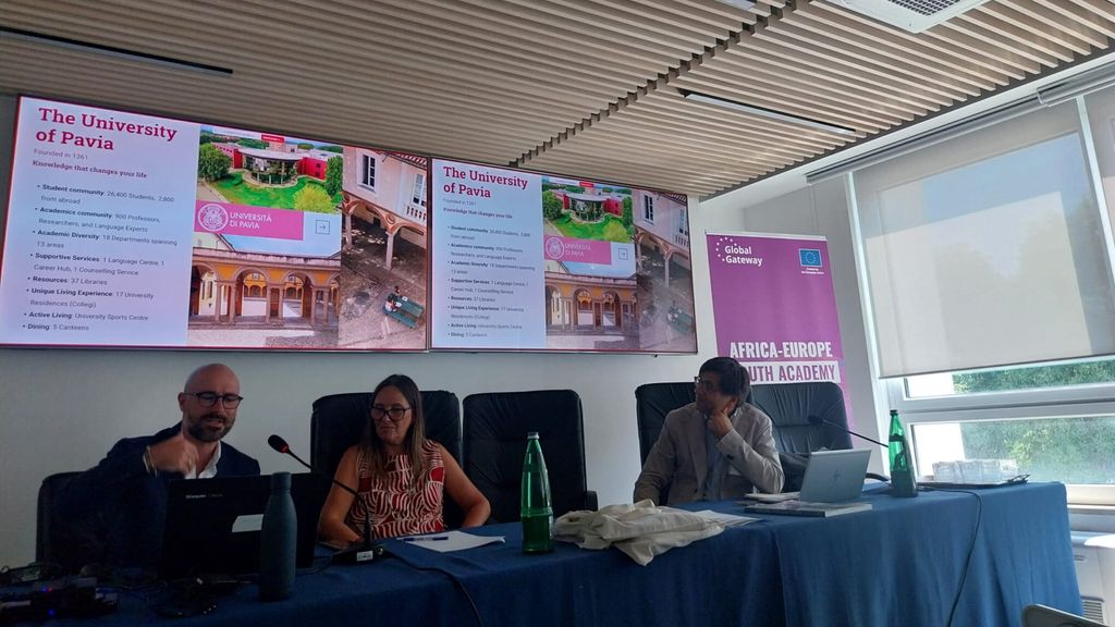 Inaugurazione della sede italiana dell'Accademia Giovanile Africa-Europa (AEYA)
