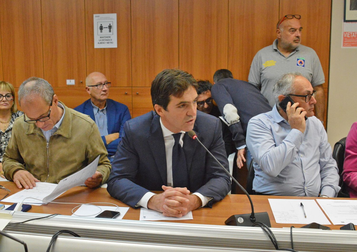 Il presidente della regione Marche Francesco Acquaroli&nbsp;