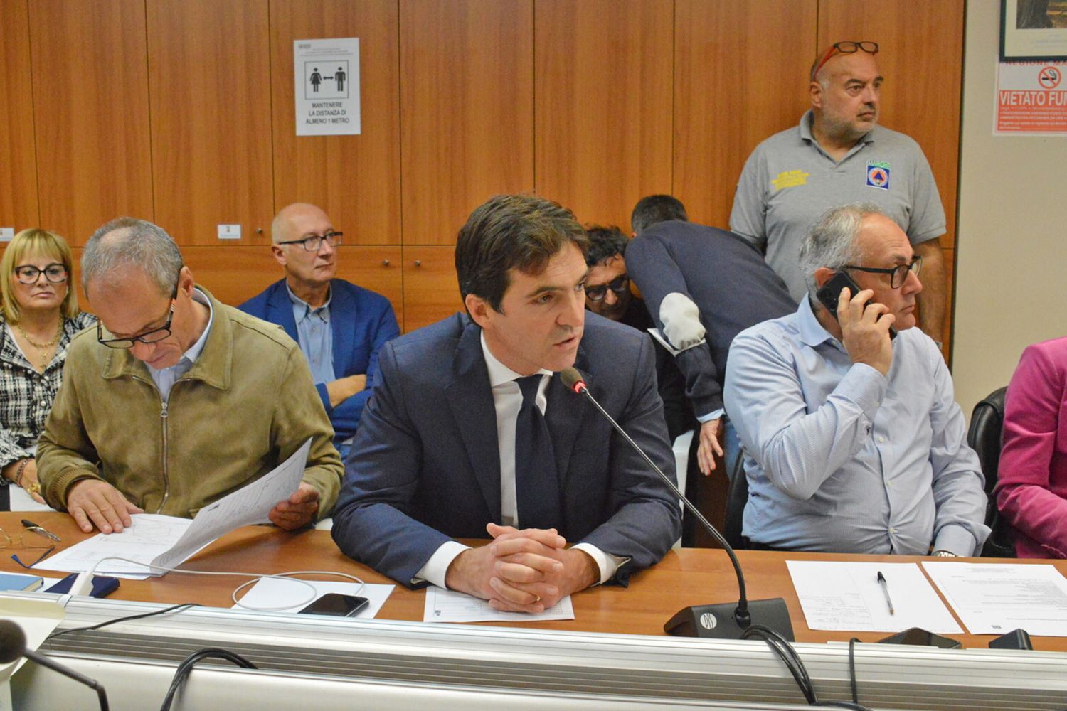 Il presidente della regione Marche Francesco Acquaroli&nbsp;